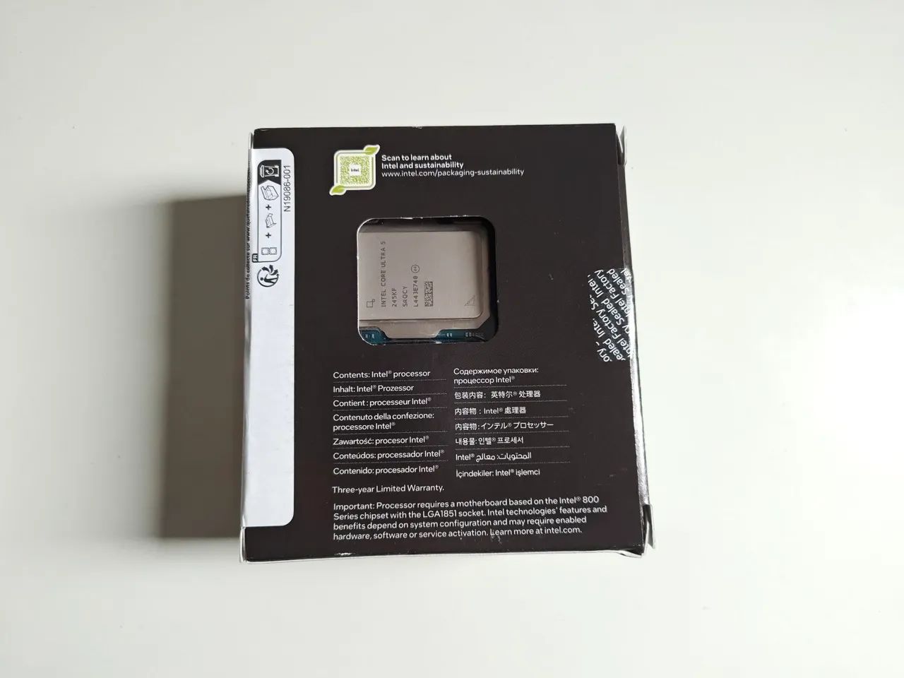 Processador Intel Ultra 5 245kf na caixa, com nota e garantia - Foto 2