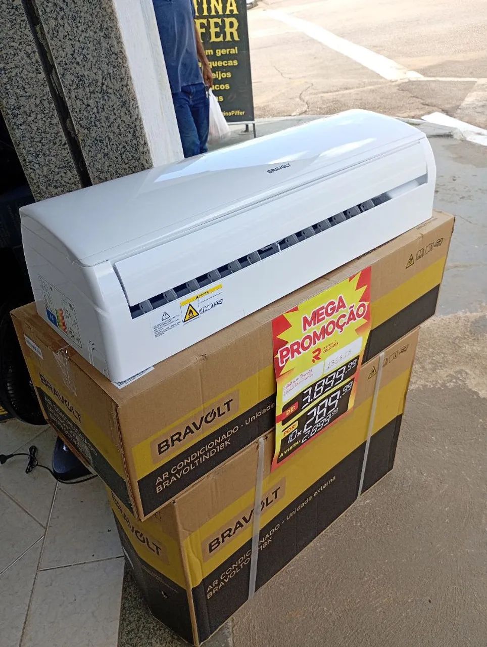 Central de ar 18 mil BTUs Inverter  - Foto 3