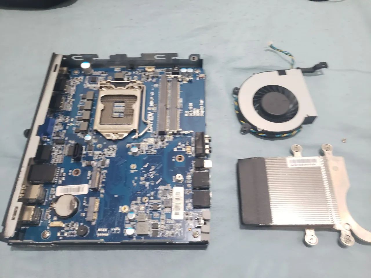 Mini pc com gabinet e placa lga 1200  - Foto 4