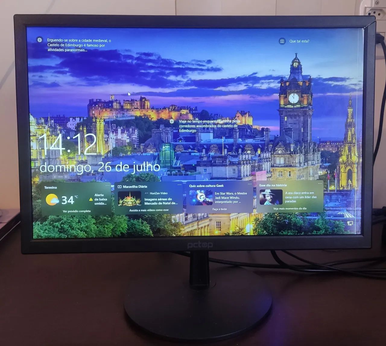 Monitor 19" LED usado