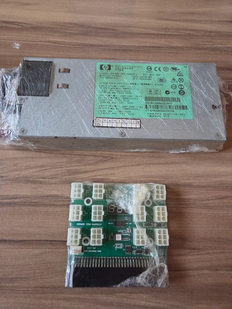 Fonte de servidor hp 1200w HSTNS-PD11 + Blackfast + cabos 
