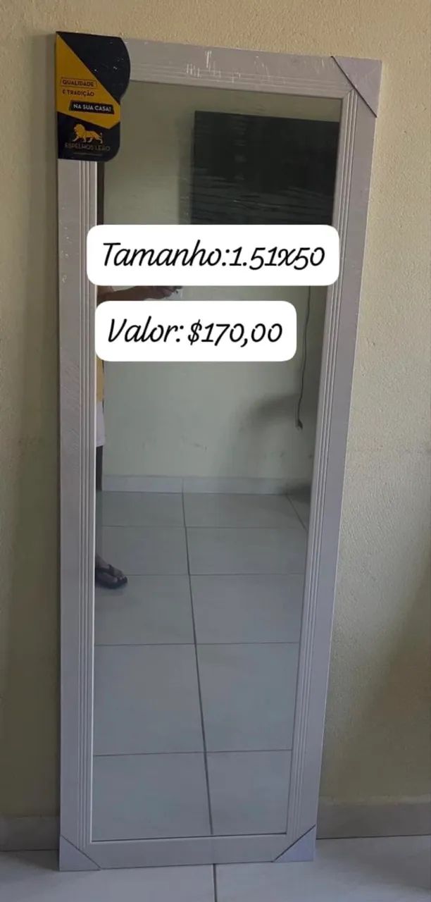 Espelho ? Grande 1 metro e 50