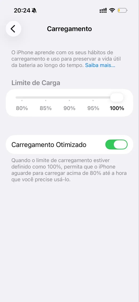 iPhone 16 128g. 5 meses de uso e saúde da bateria 100%. Com nota fiscal. - Foto 5