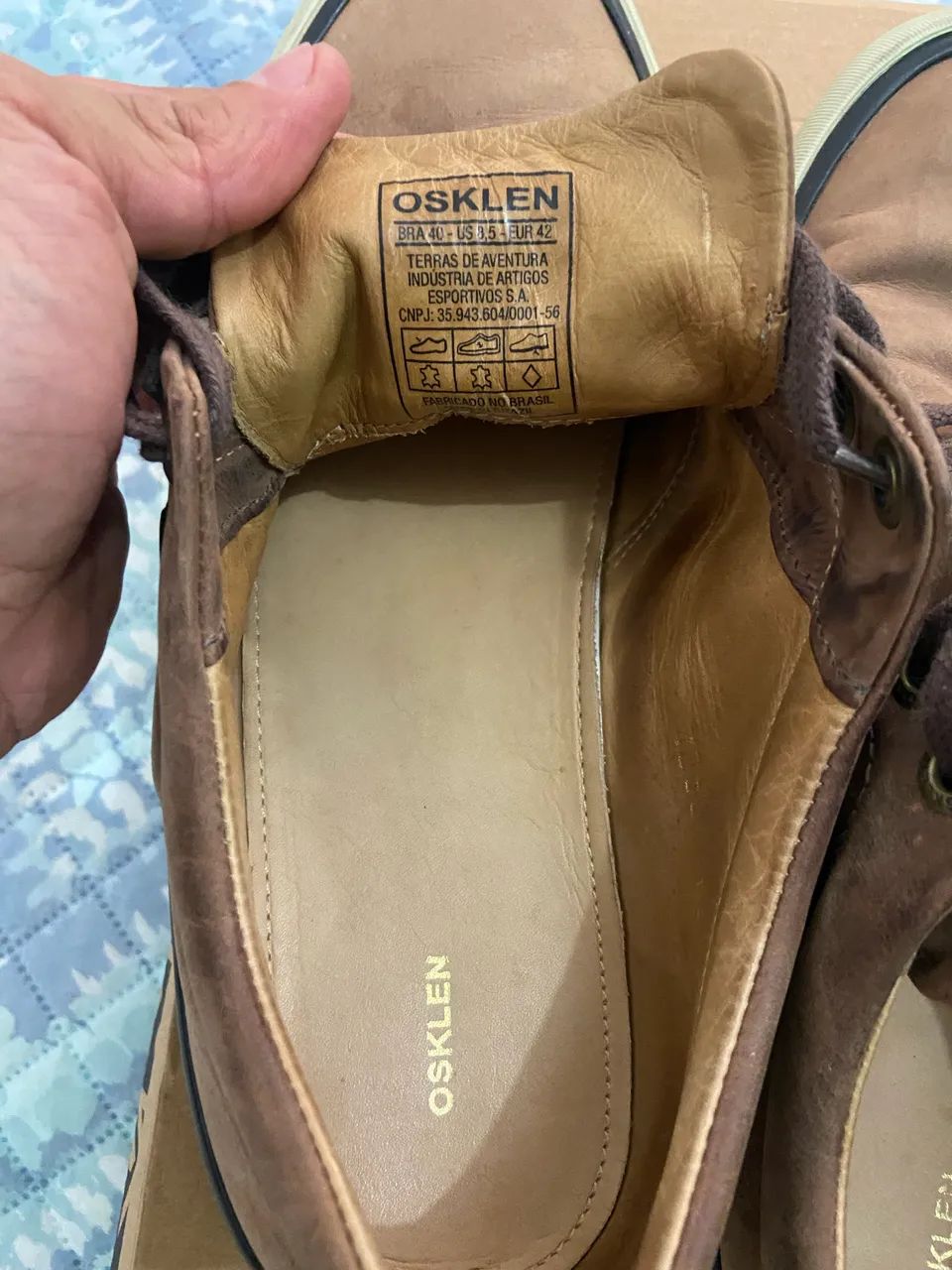 Tenis de Couro Osklen - Foto 3