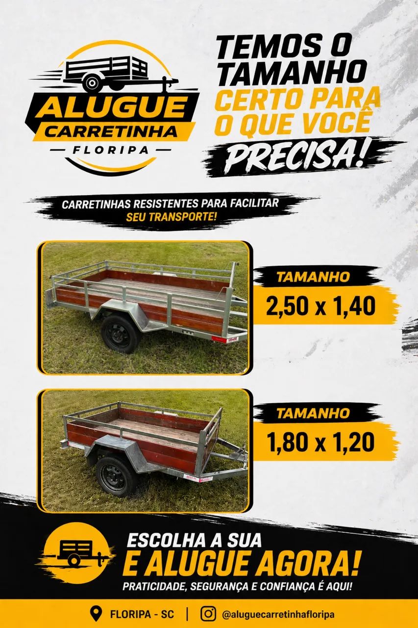 Aluguel de Carretinha por Diária - Foto 2