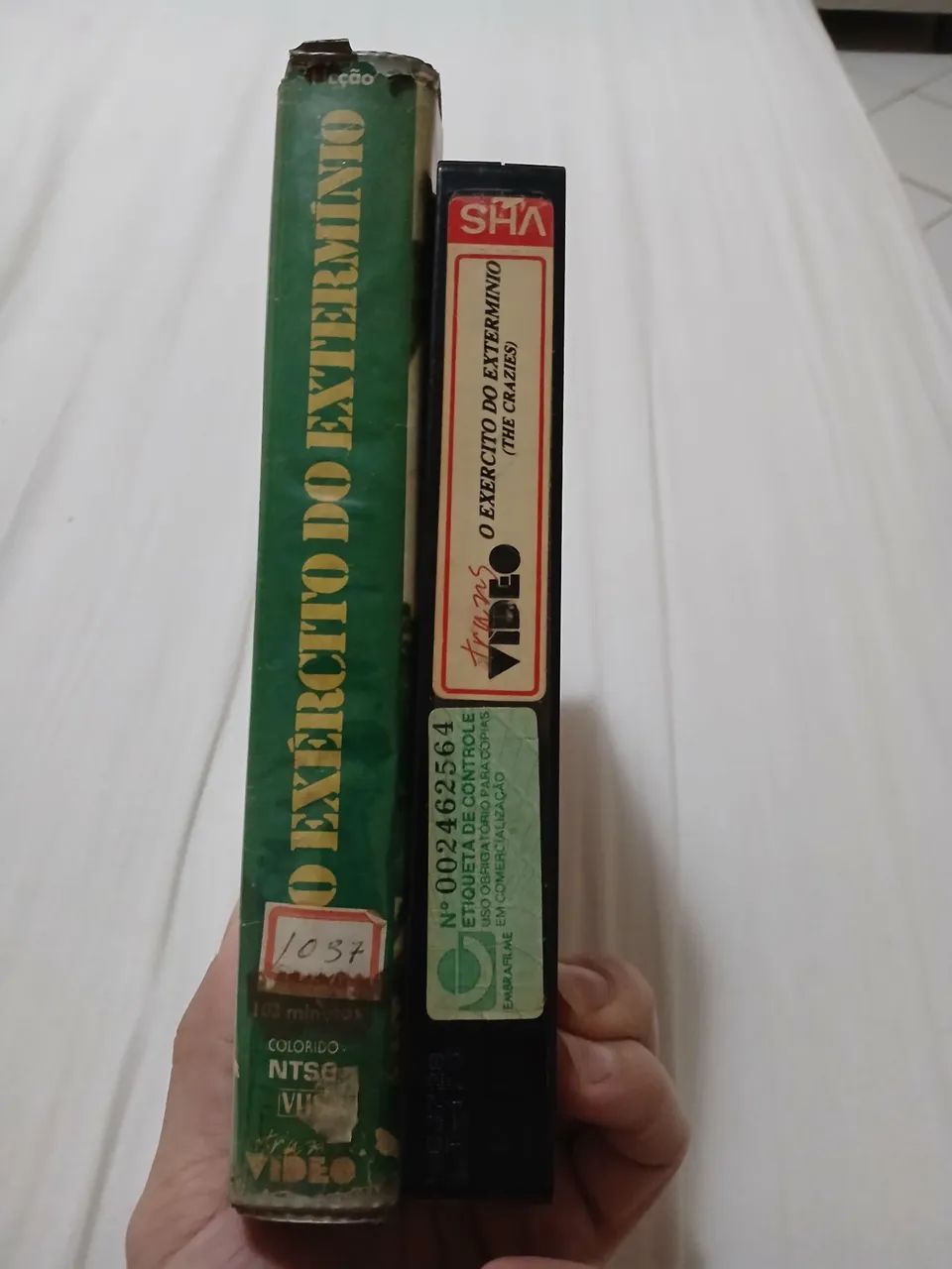 Vhs exercito do exterminio terror george romero - Foto 2