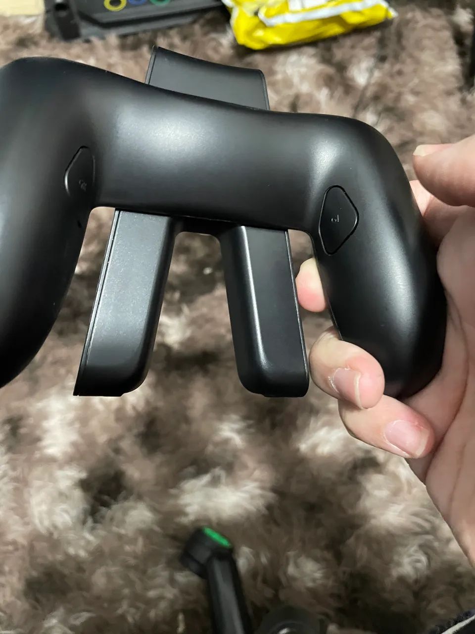 Grip joycon pro com gr e gl e dock