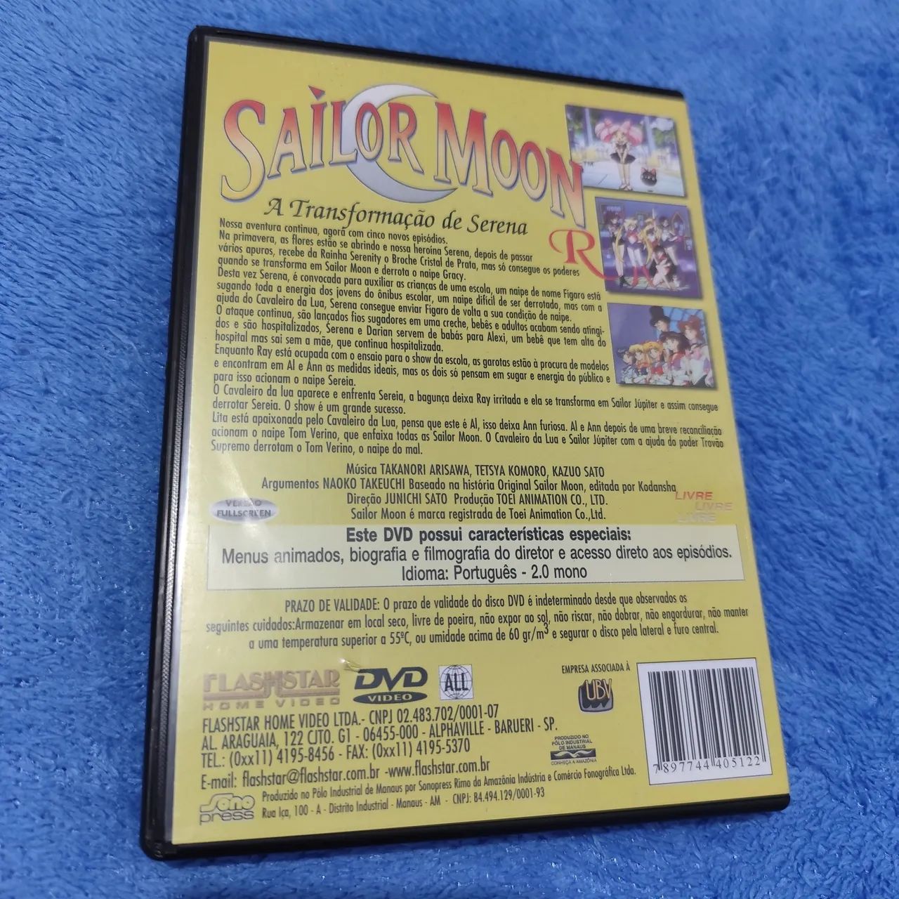 DVD Sailor Moon - A Transformação de Serena - Flashstar Home Video - Foto 2
