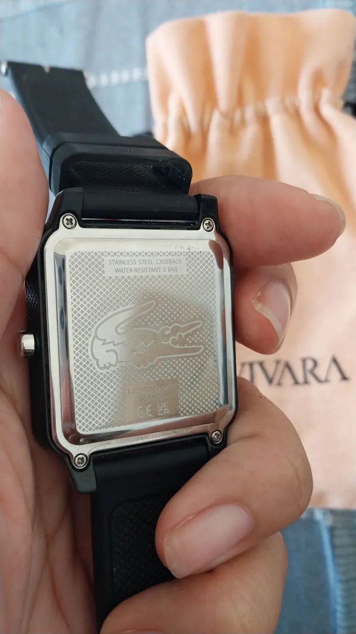 Relógio Lacoste Preto Original - Foto 5