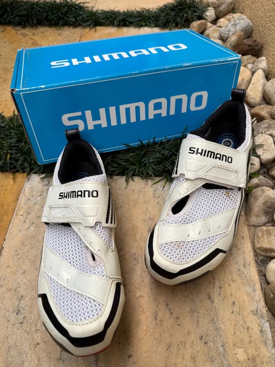Sapatilha Triathlon Shimano SH-TR32 - Tam 42 EUR (40 BR) - Com