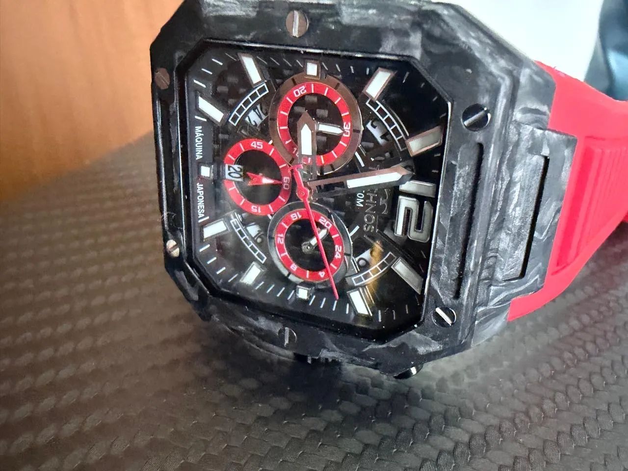 Technos TS Carbon Fibra de Carbono - Foto 4