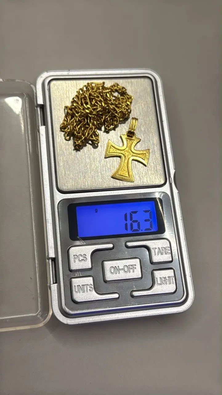 Corrente em ouro 18k - Foto 2