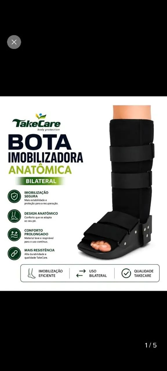 Bota ortopédica robofoot take Care m
