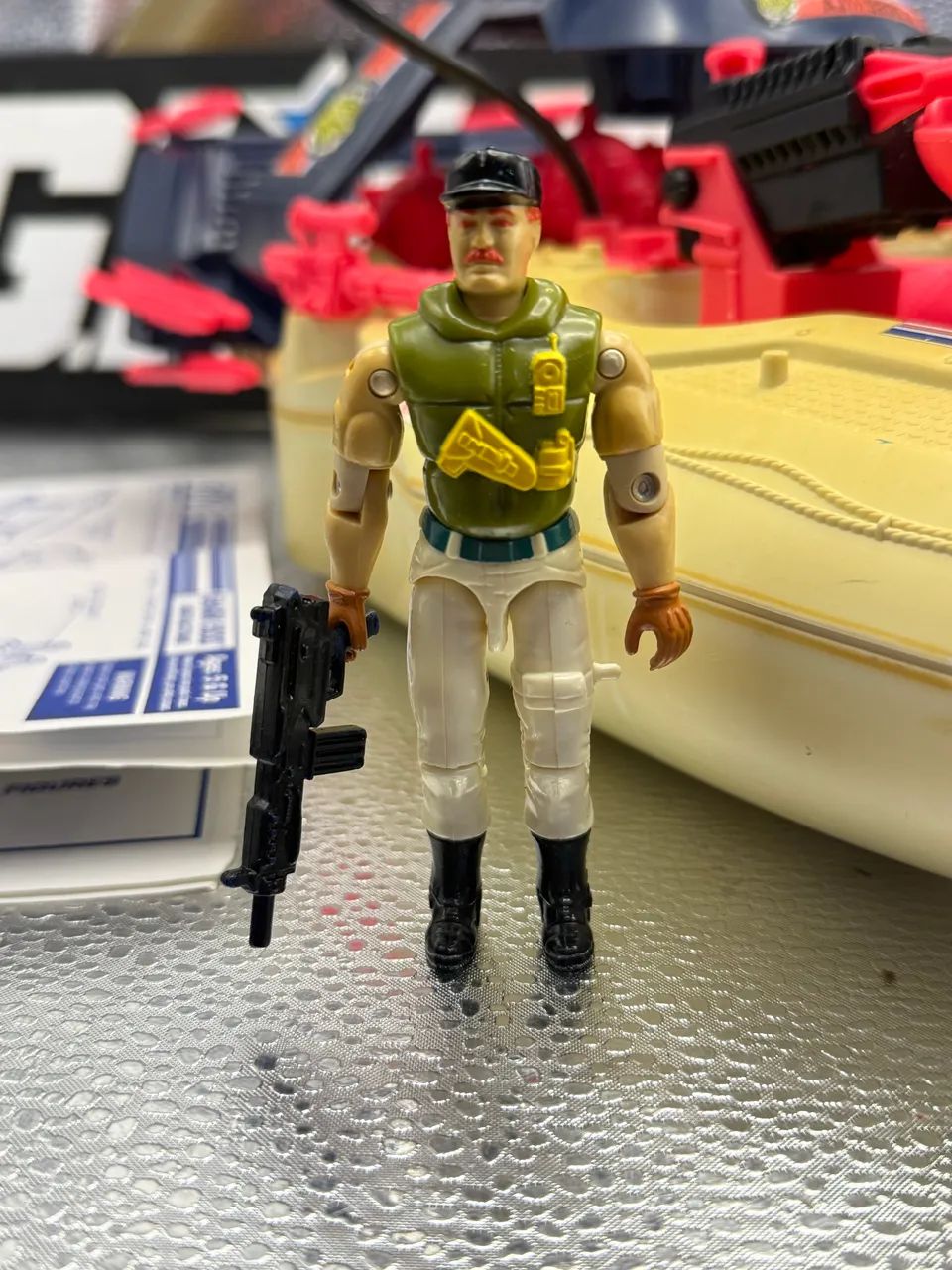Gi Joe Battle Corps SHARK 9000 com piloto Cutter - 1993 - Comandos