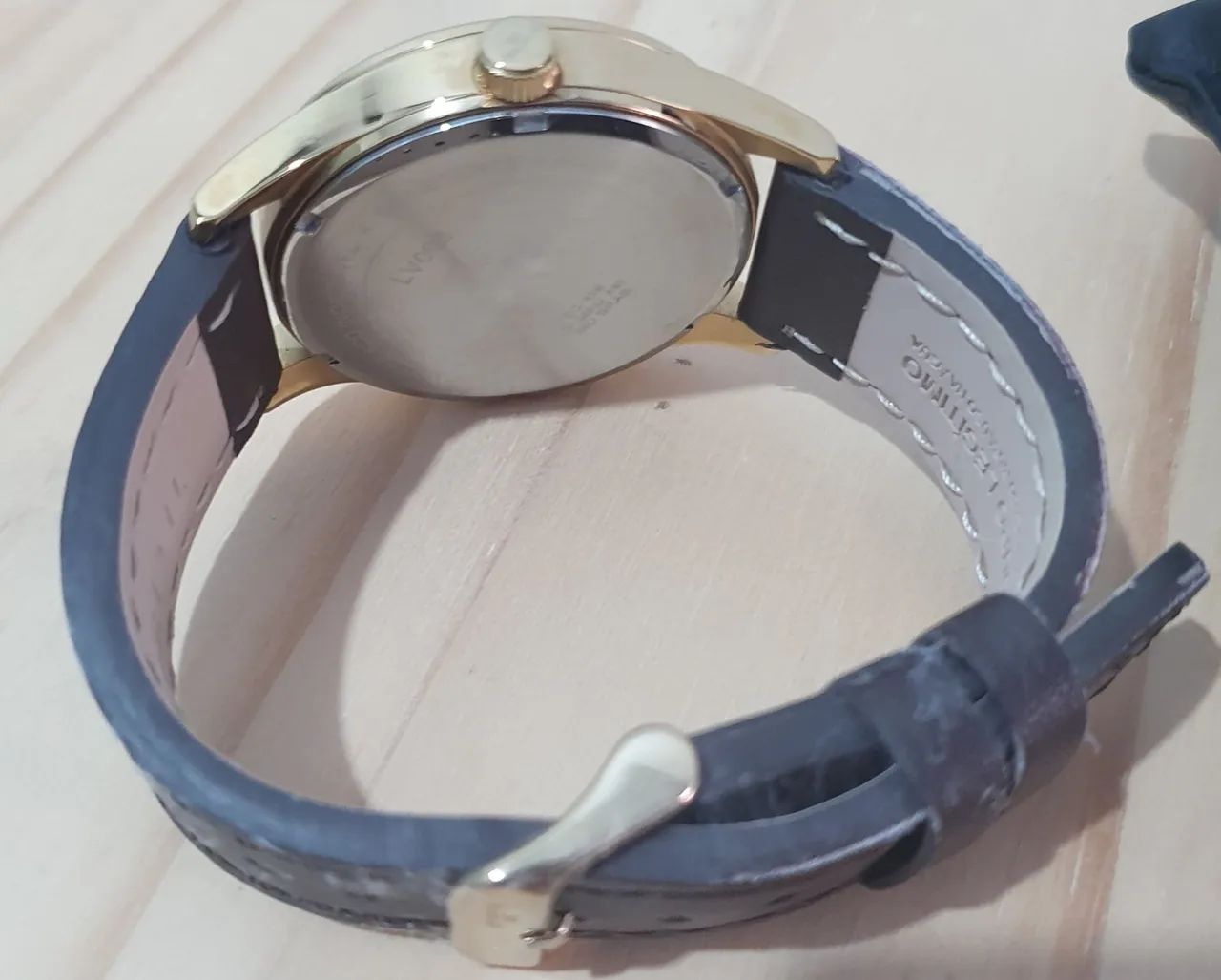 Relogio Technos original pulseira couro marrom modelo - 2115tvs/0a - Foto 3