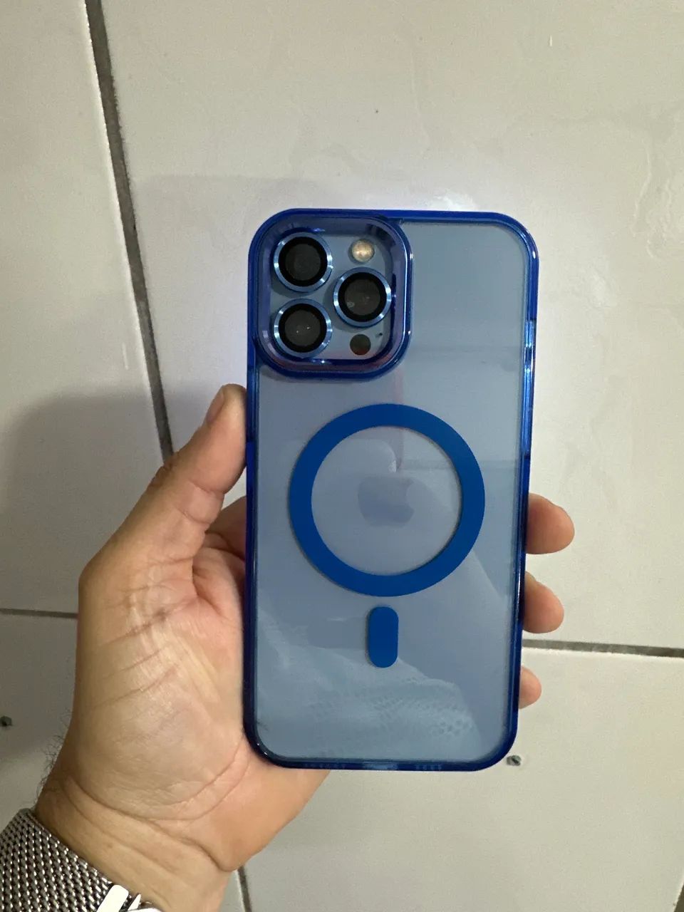 iPhone 13 Pro Max 128gb cor azul sierra  - Foto 2