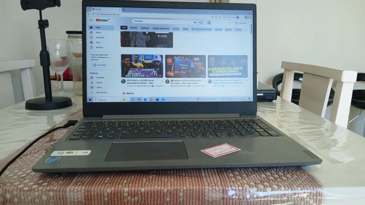NOTEBOOK LENOVO 8ª geração 750 reais - Foto 2