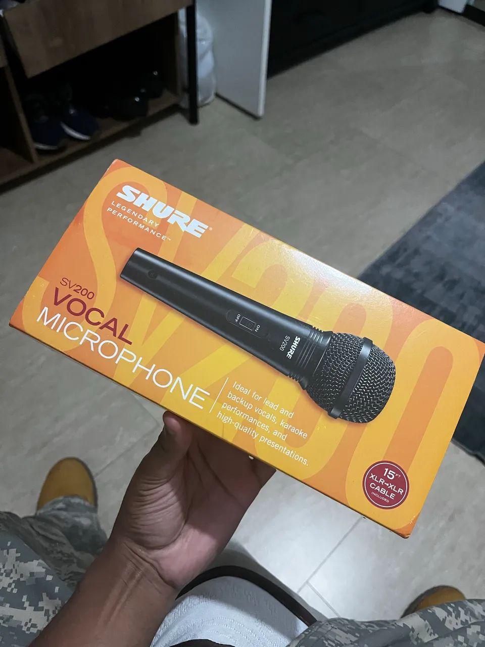 Microfone Shure SV200