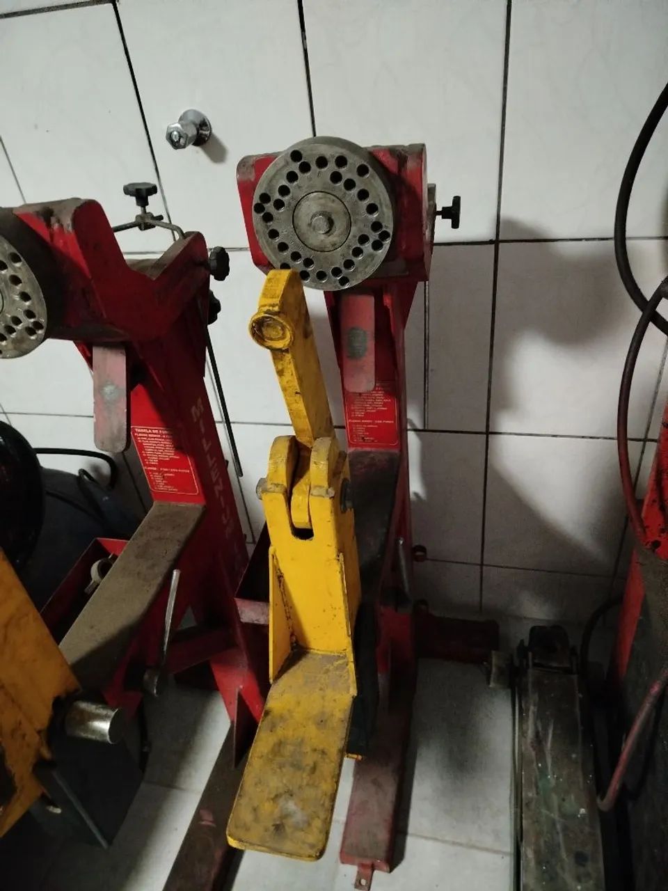 Par de máquina de desempenar roda de carro - Foto 2