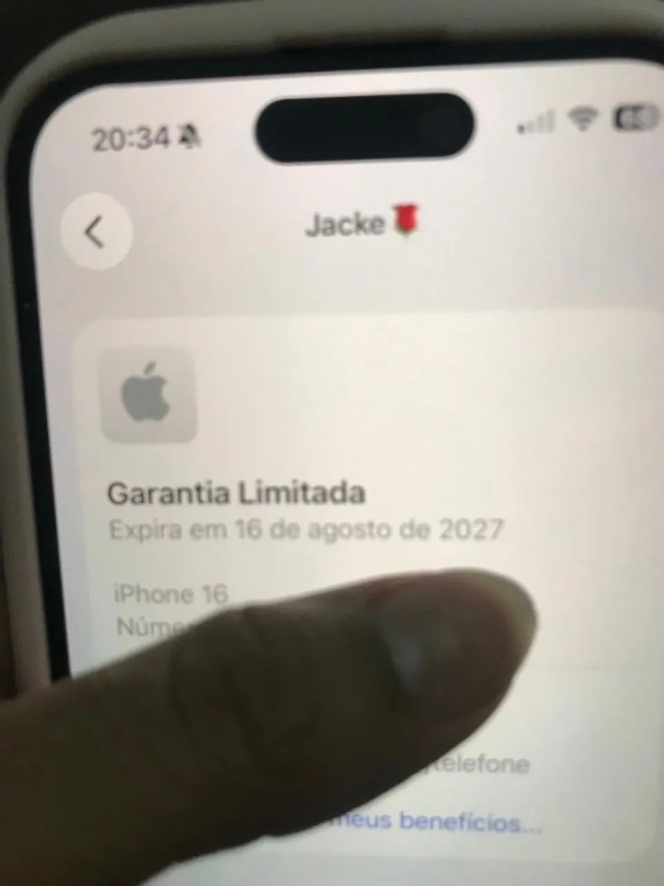 iPhone 16 novo 1 semana de uso  - Foto 3