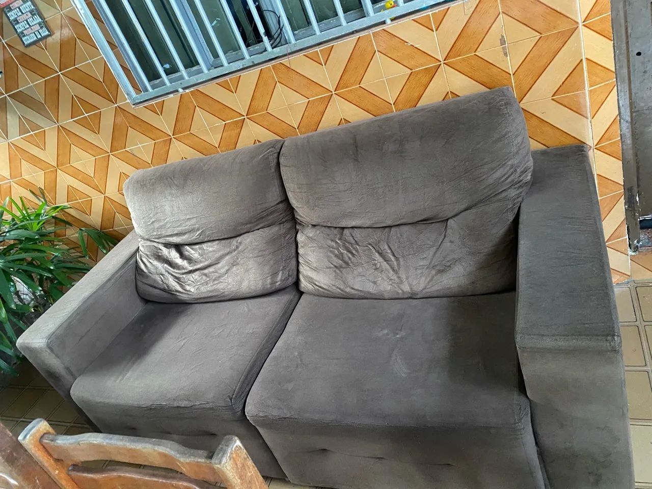 Sofá retrátil, zerado