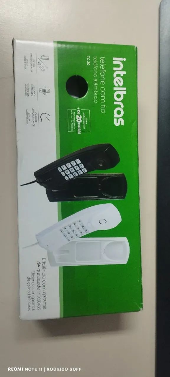 Telefone com fio 