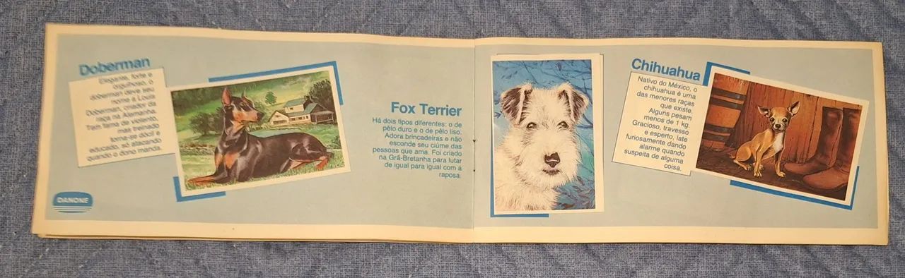 Álbum de Figurinhas Cães de Raça Danone - Foto 4