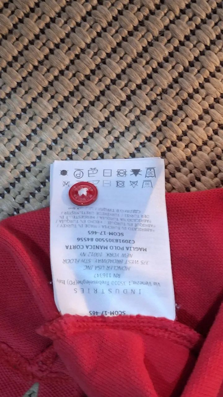 Camiseta polo Moncler original P - Foto 4