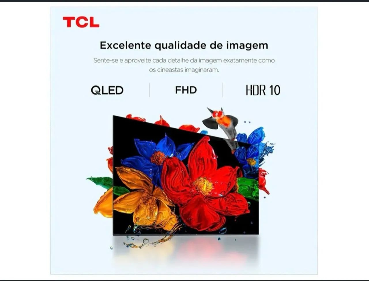 Vendo televisão 43 polegadas semi nova - Foto 4