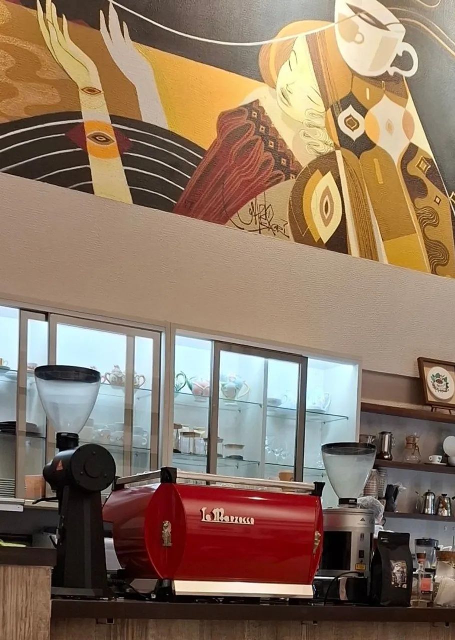 Maquina La Marzzoco e Moinhos Mahlkönig K30 e EK43 - Foto 3