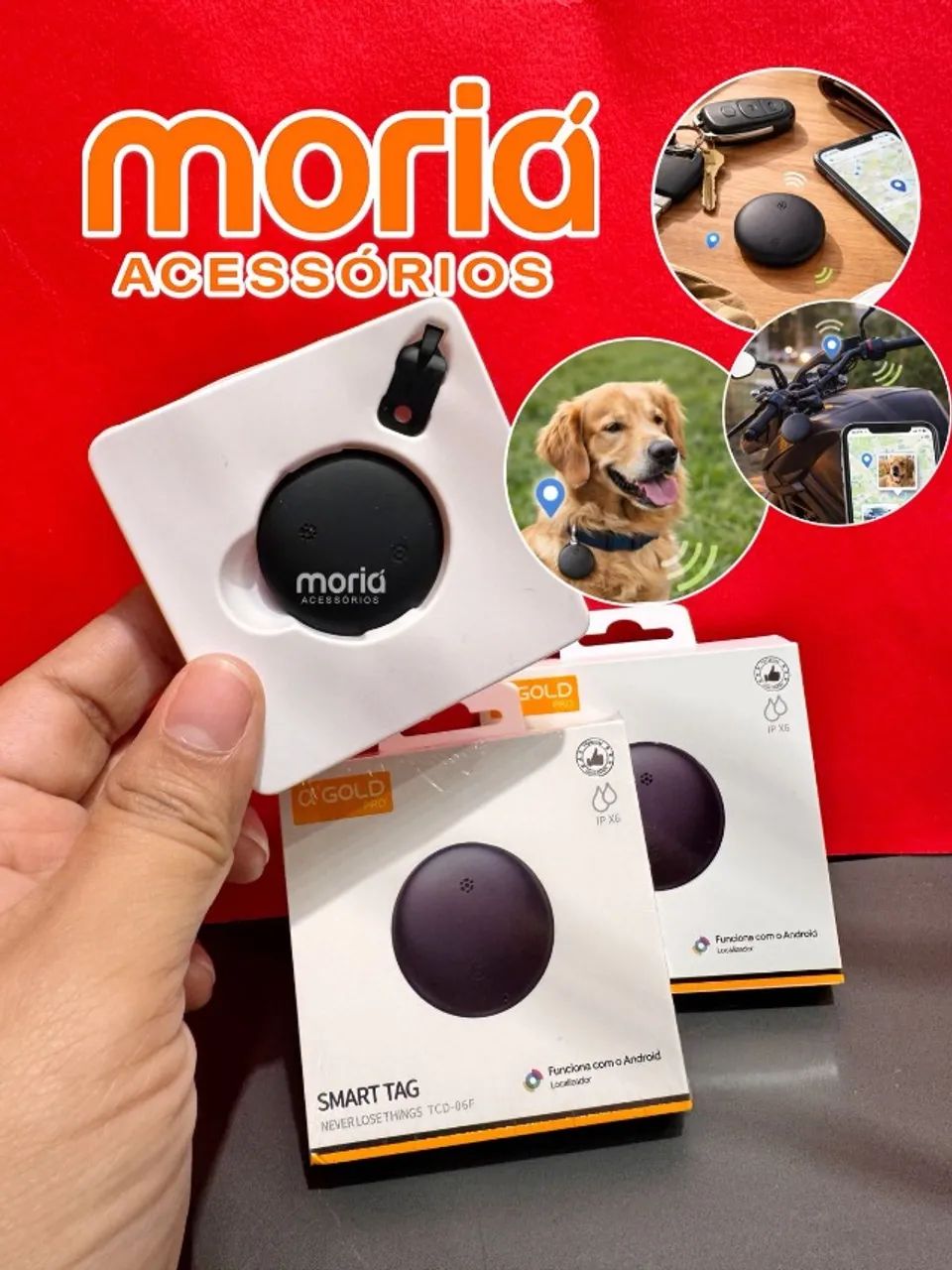 Rastreador Smart Tag Agold Pro Android - Foto 2