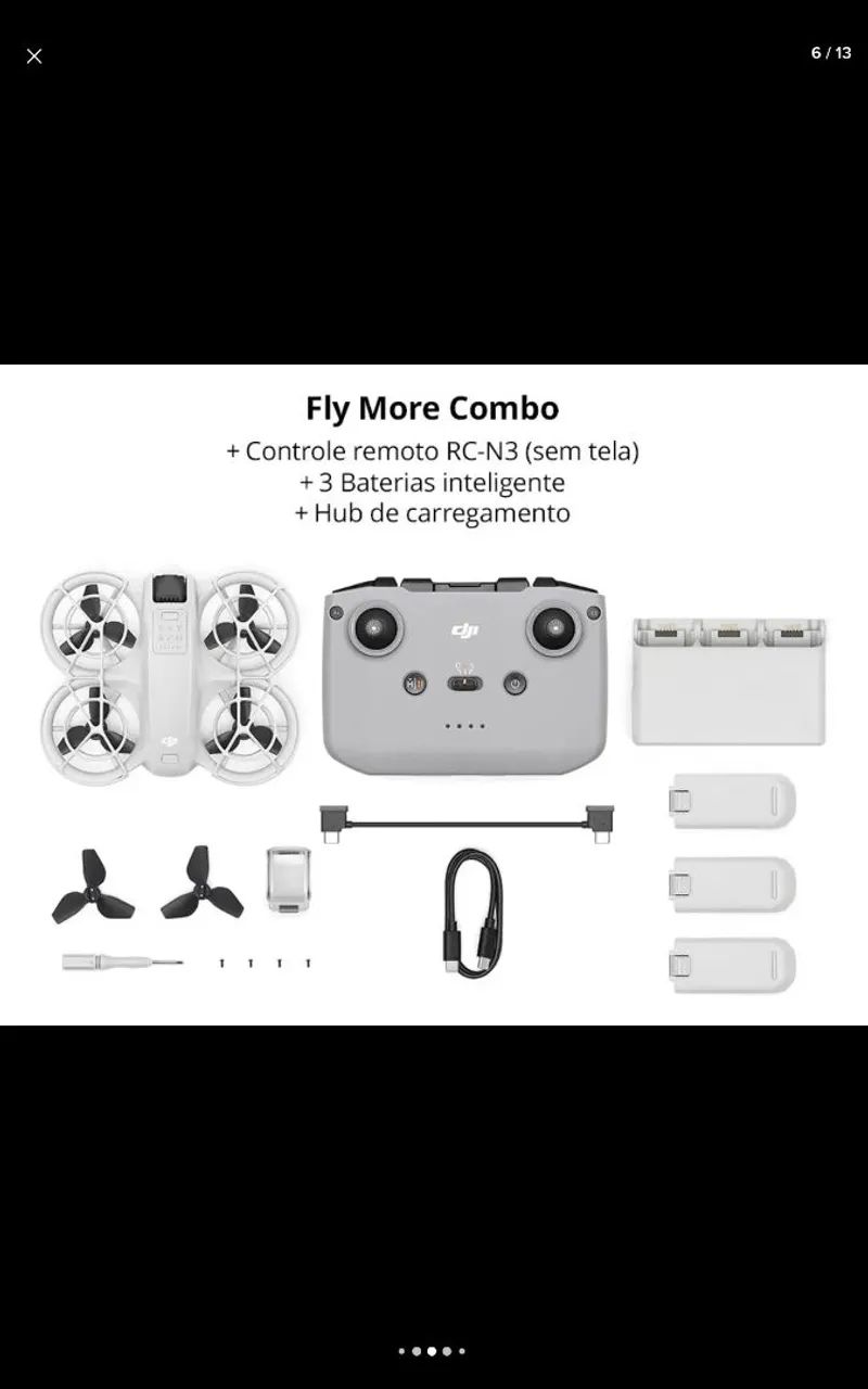 Drone DJI Neo - Fly More Combo - Foto 5