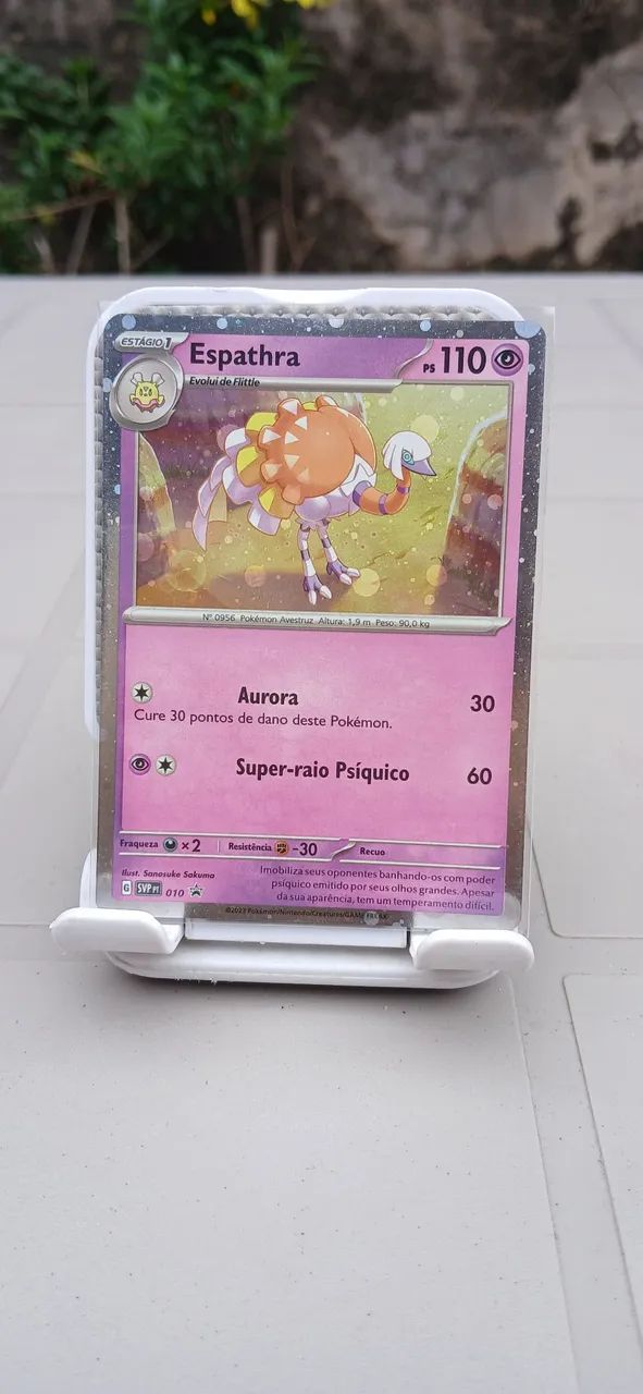 Carta Pokemon Espathra - Foto 3