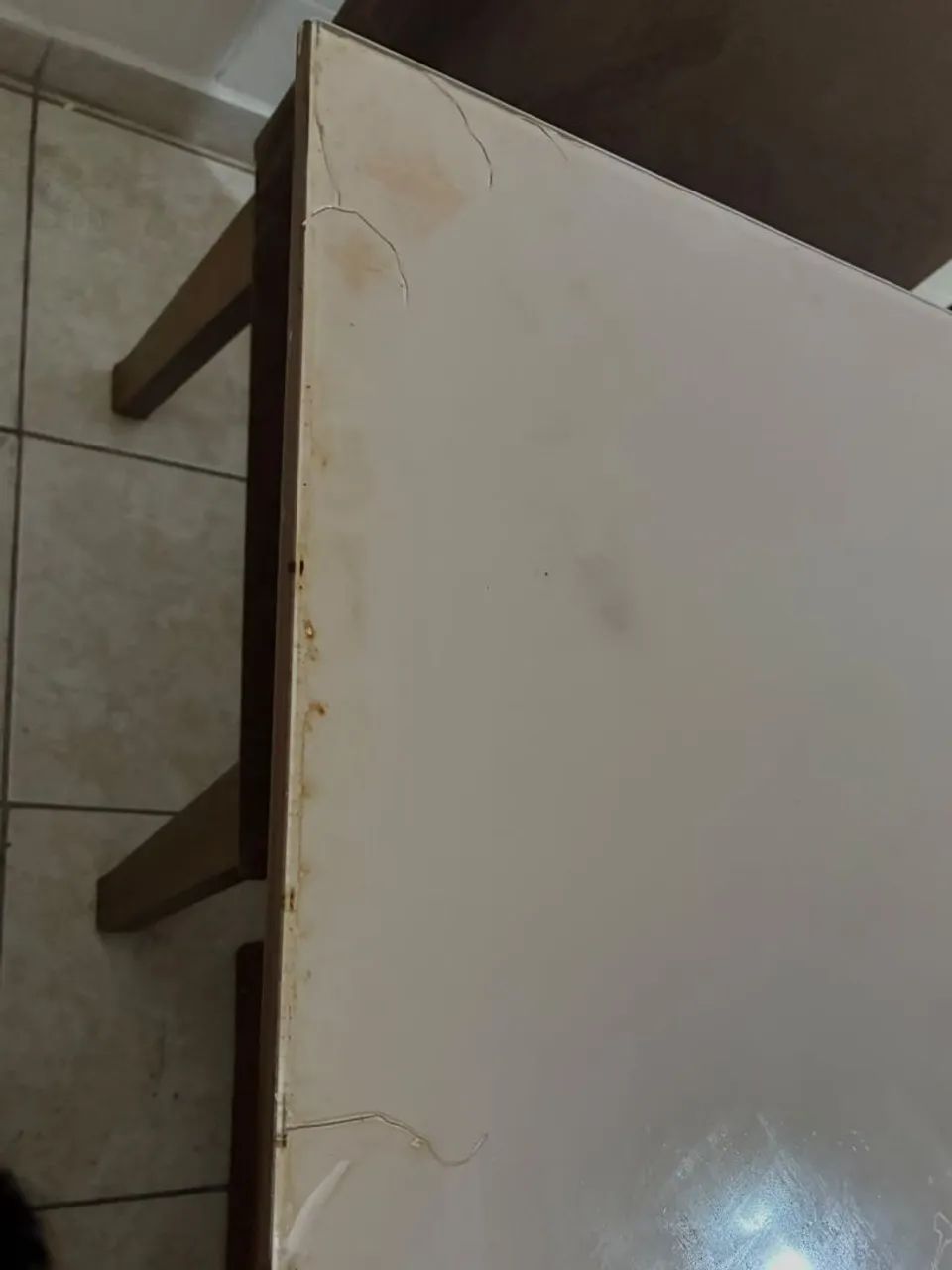 Conjunto de mesa com cadeiras (usado) - Foto 4
