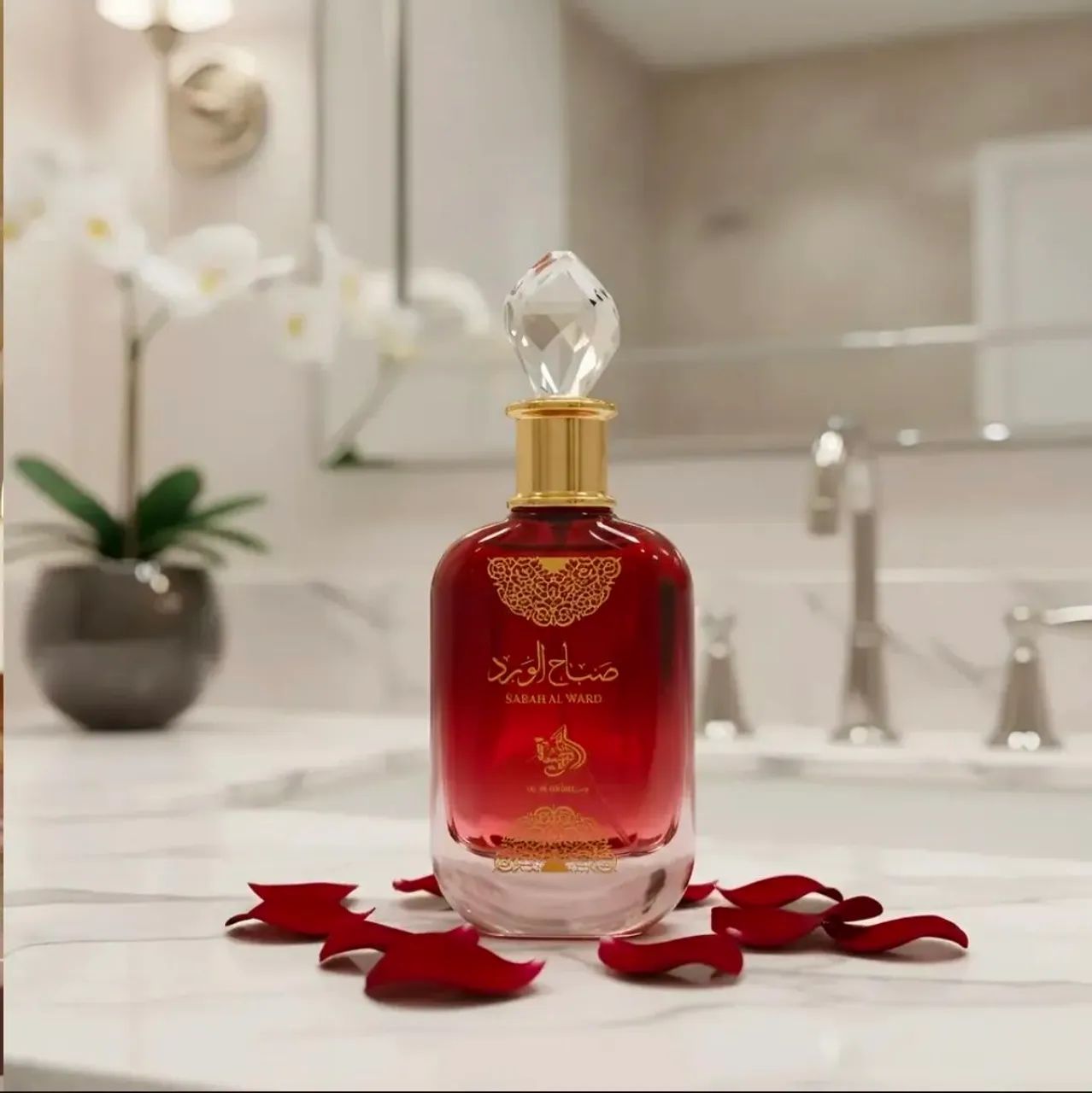 Perfume Sabah Al Ward Valentine Wataniah 100ml - Foto 2