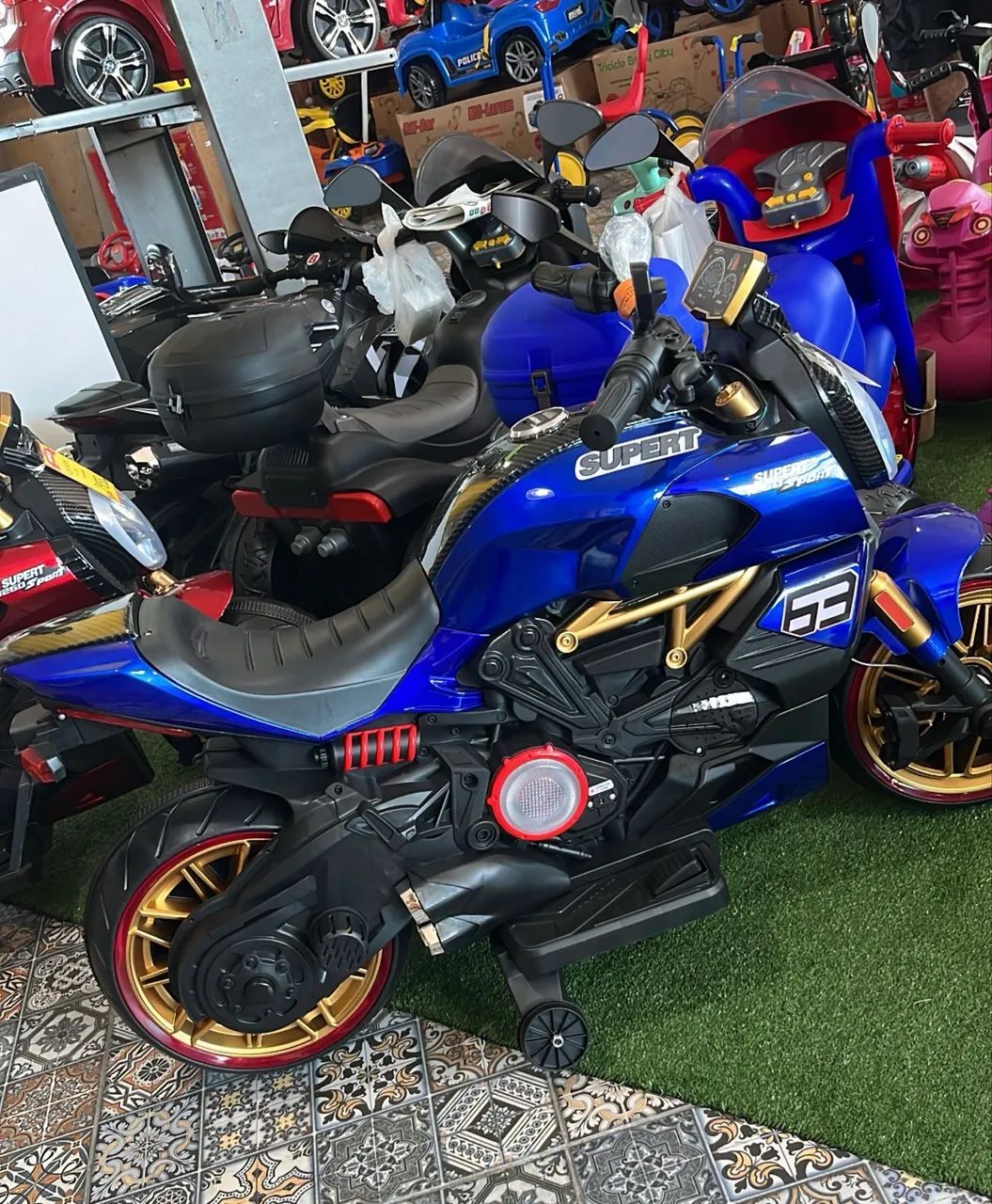 Moto elétrica infantil  - Foto 2