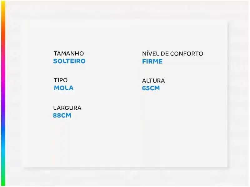 Cama Box Conjugada Solteiro Reconflex de Mola - Foto 5