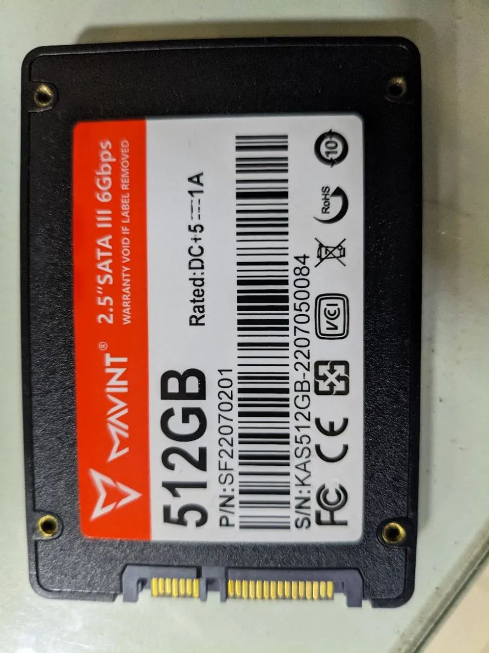 SSD SATA 512GB 