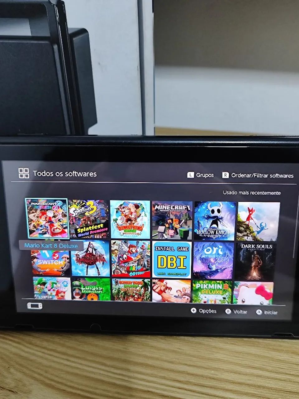 Nintendo Switch Desbloqueado com jogos - Aceito envio  - Foto 3