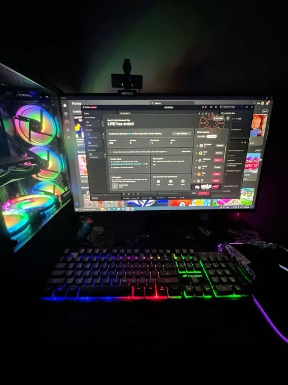 PC GAMER COMPLETO - RYZEN 5 + RTX 2060 - RGB -