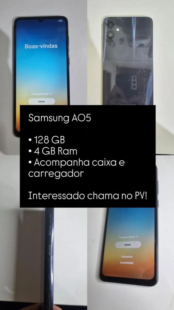 Celular Samsung A05!
