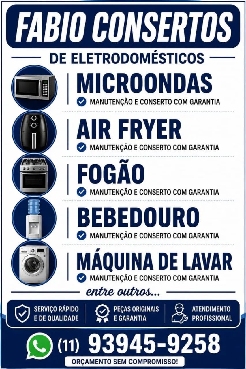 Conserto em são Paulo e grande são Paulo 