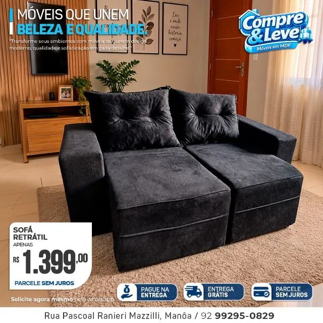 Sofá retrátil - Foto 3