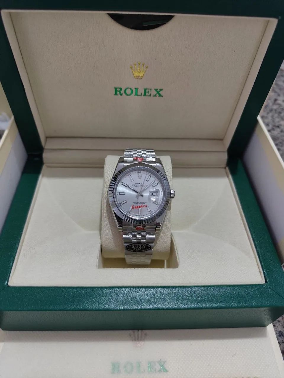 Rolex Premium AAA+  (Aço 904L / SAFIRA) - Foto 3
