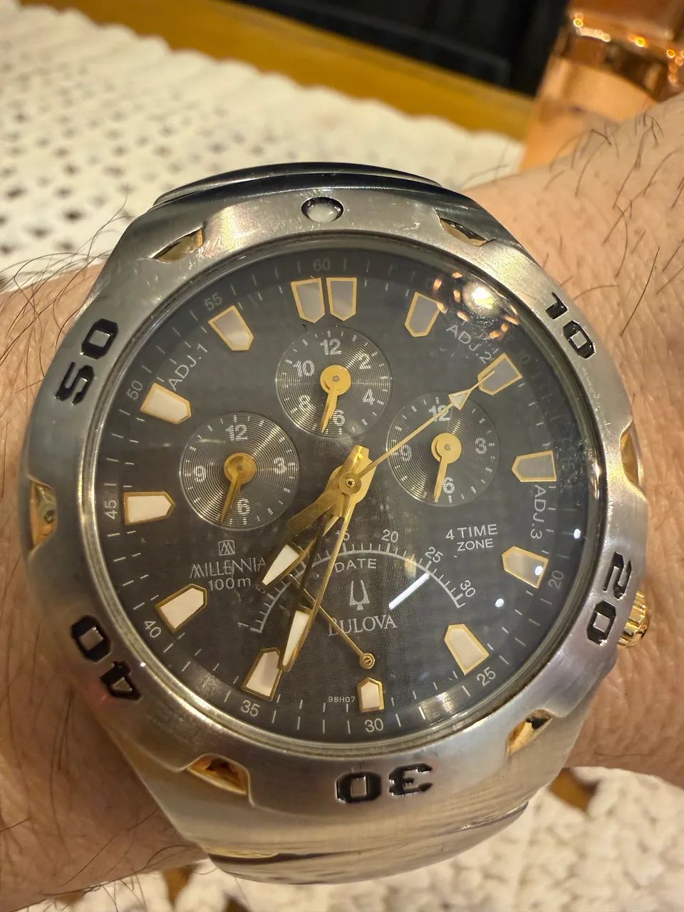 Relógio Bulova Millennia 96G13 lindo