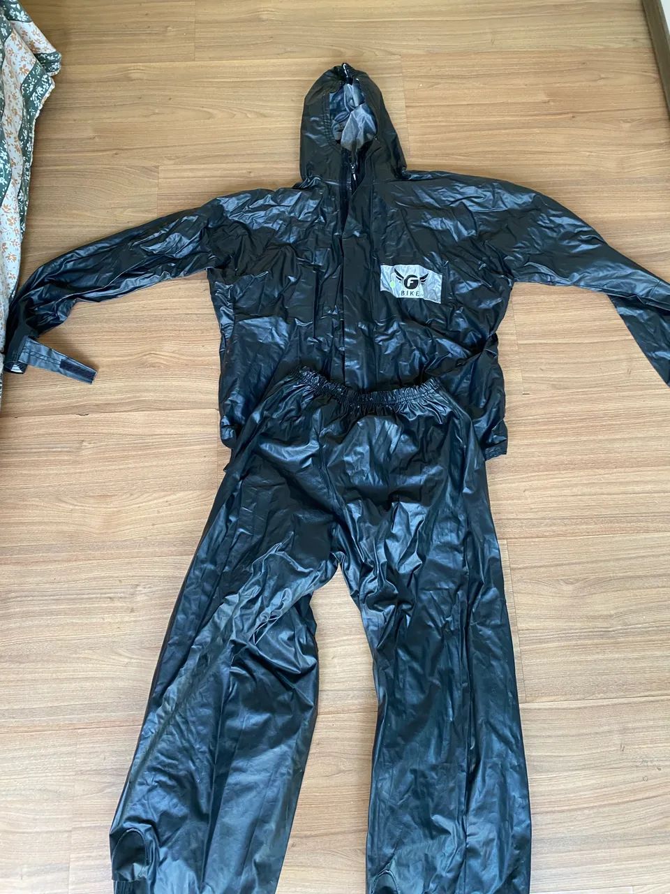 VENDO CONJUNTO CAPA DE CHUVA - Foto 2