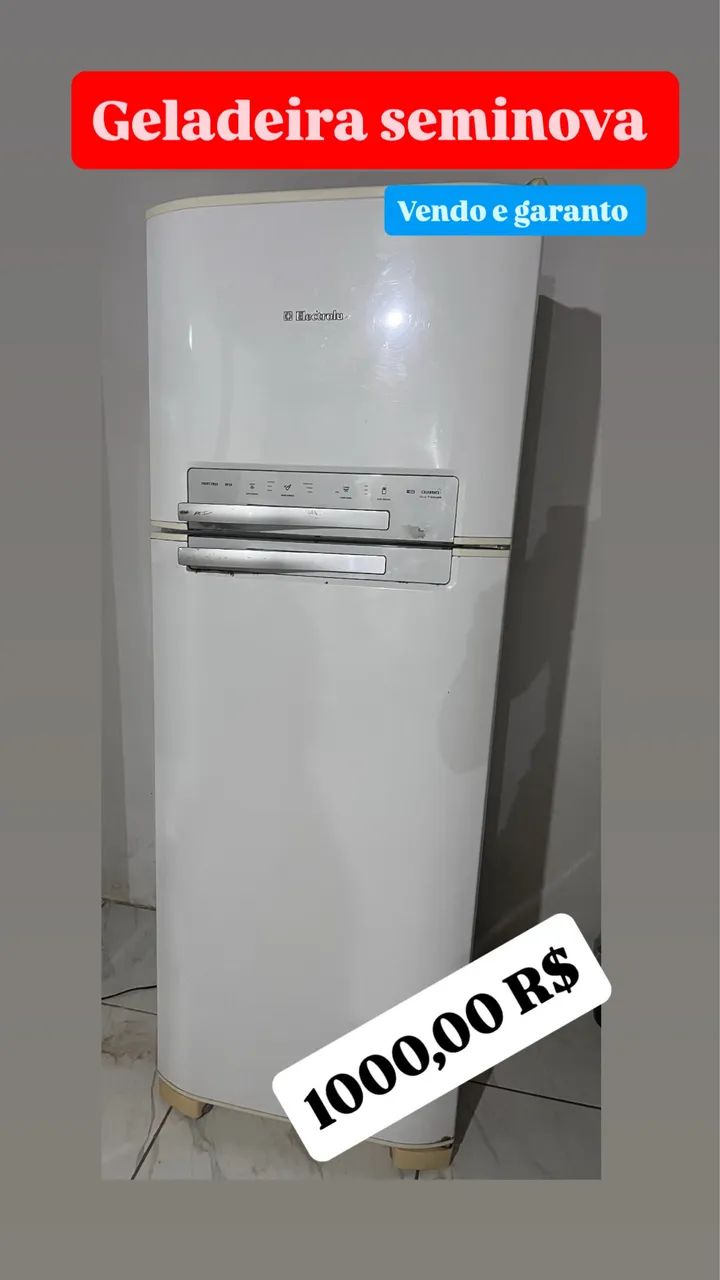 Geladeira eletrolux 
