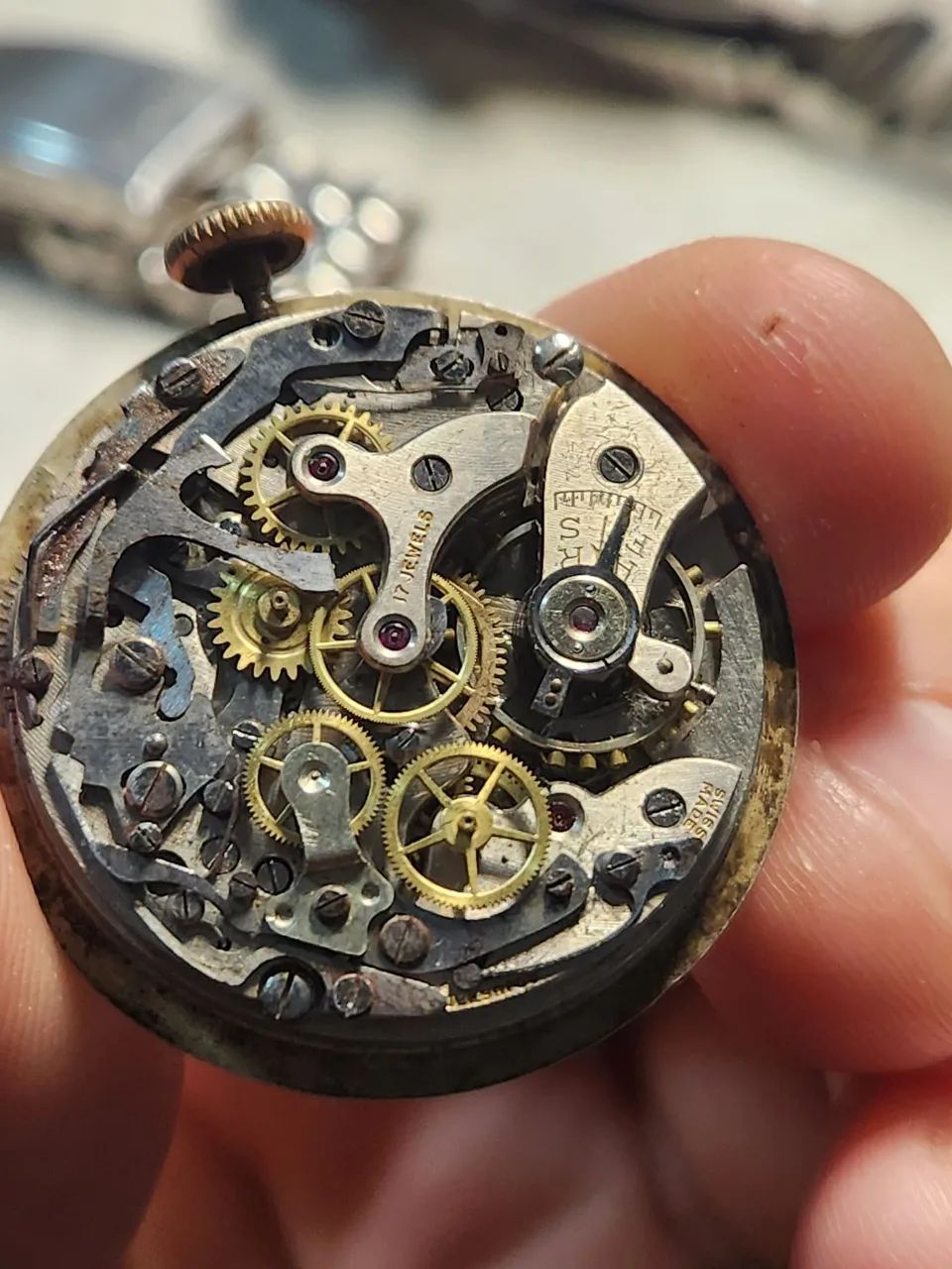 Relógio suíço chronographe Adjusted raridade - Foto 5