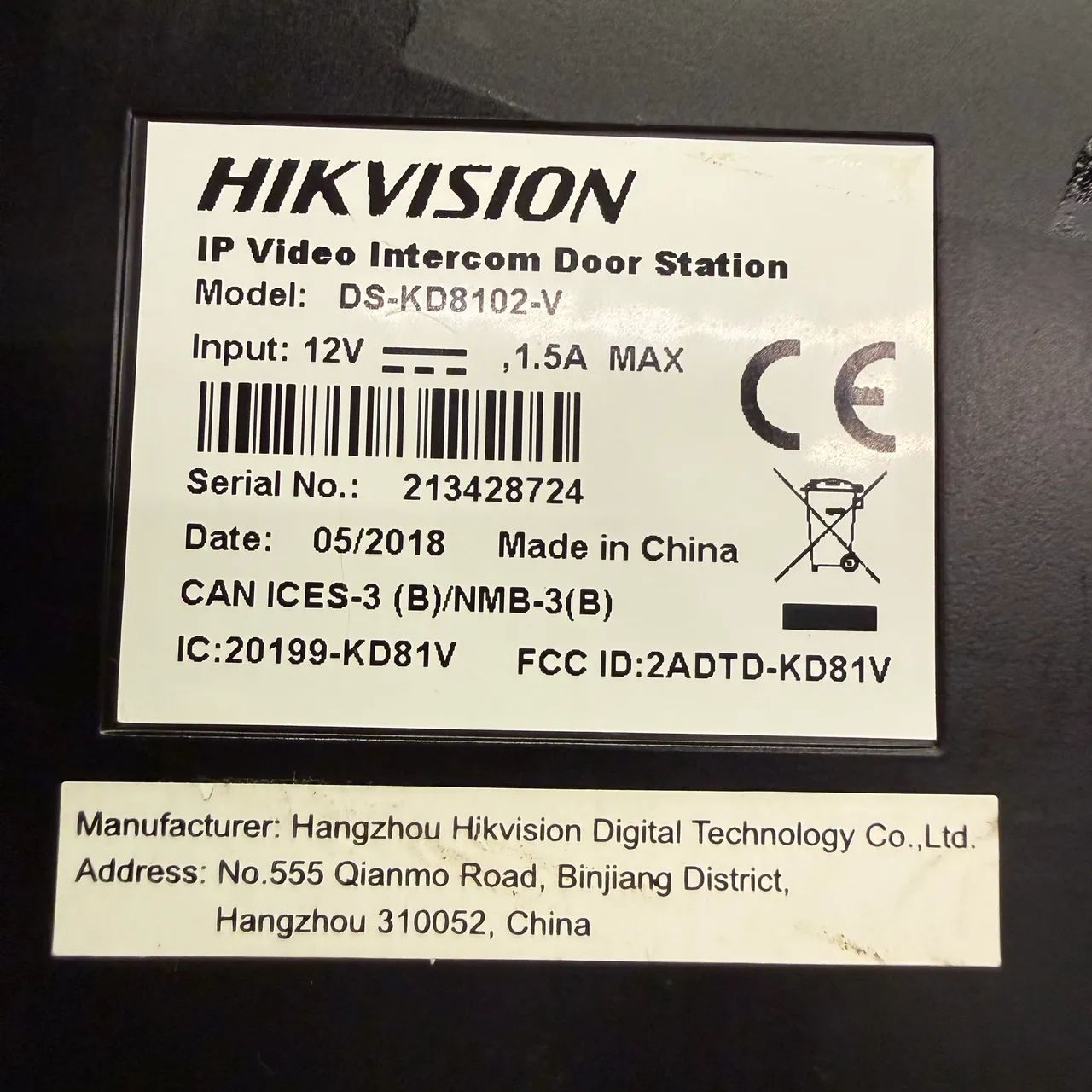 VIDEOPORTEIRO HIKVISION - Foto 3