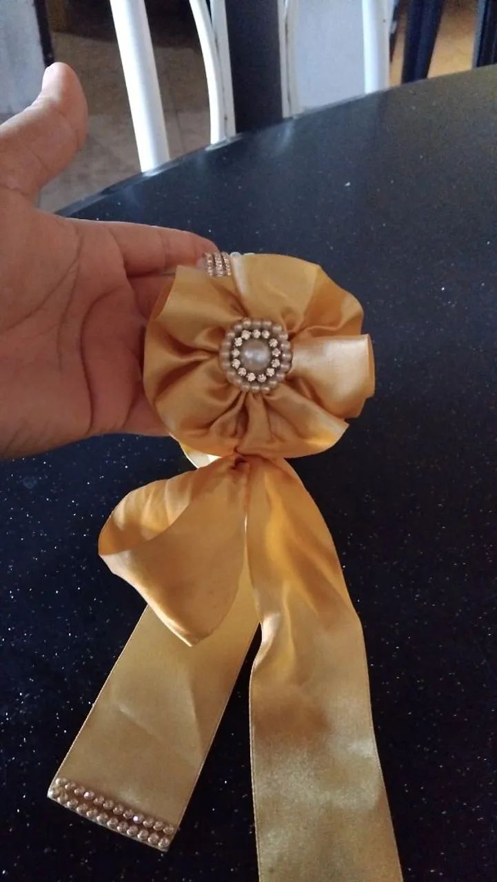 Vestido de festa com acessório - Foto 5